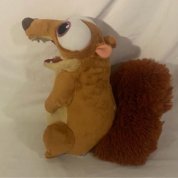 Just Play The Ice Age Adventures of Buck Wild Baby Scrat 11” Plush Toy Sounds - Picture 2 of 5
